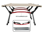 Lit de Camp | LE 38 CM DE HAUT - Camping Confortable