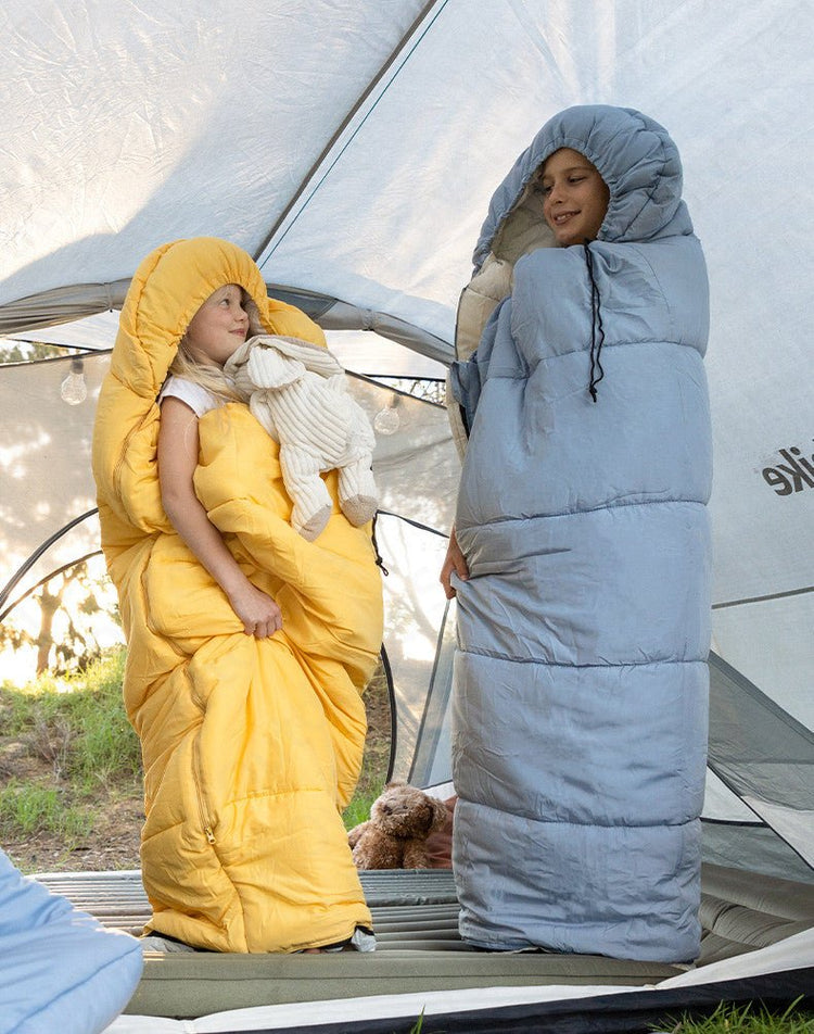Sac de couchage enfant | LE TOUT DOUX EXTENSIBLE - Camping Confortable