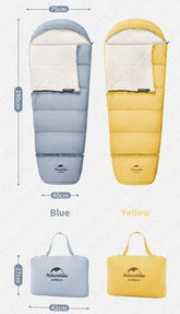 Sac de couchage enfant | LE TOUT DOUX EXTENSIBLE - Camping Confortable