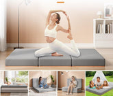 Matelas de sol | LE 15 cm EN MOUSSE MÉMOIRE - Camping Confortable