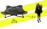 lit de camp chien pliable