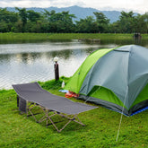 lit de camp pliable cote tente