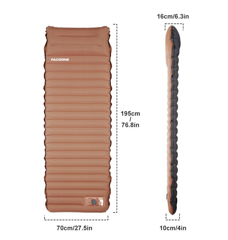 matelas gonflable| LE 10 CM COMPLET - Camping Confortable