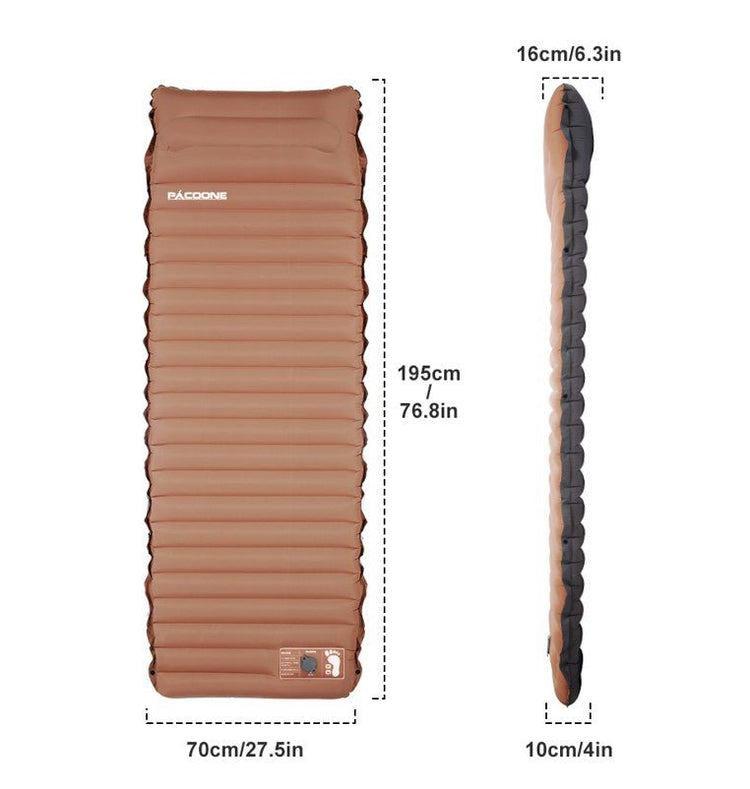 matelas gonflable| LE 10 CM COMPLET - Camping Confortable