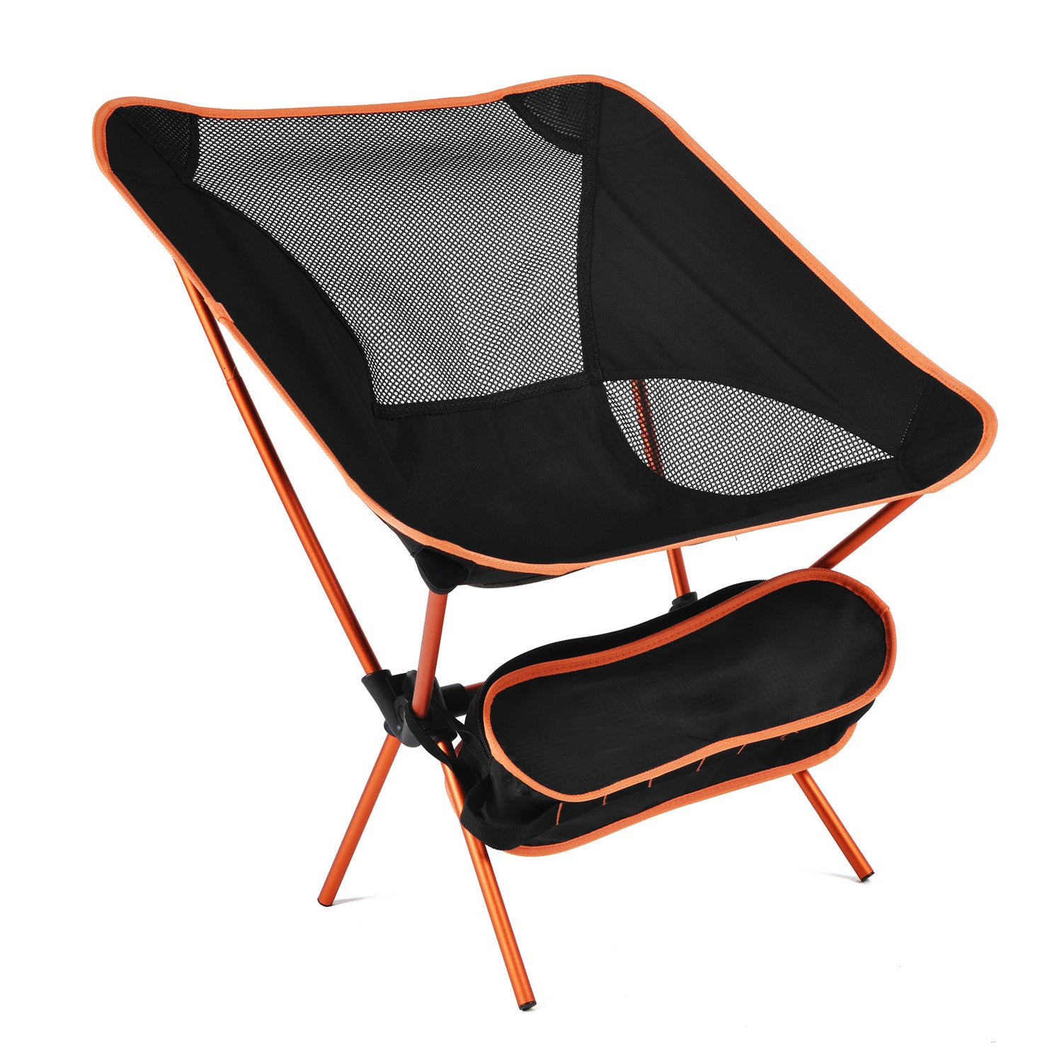 poles-orange-chaise-de-camping