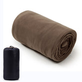 Sac de couchage | LE MINCE EN POLAIRE - Camping Confortable