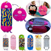 sac de couchage enfant enfants heureux avec sacs de couchage