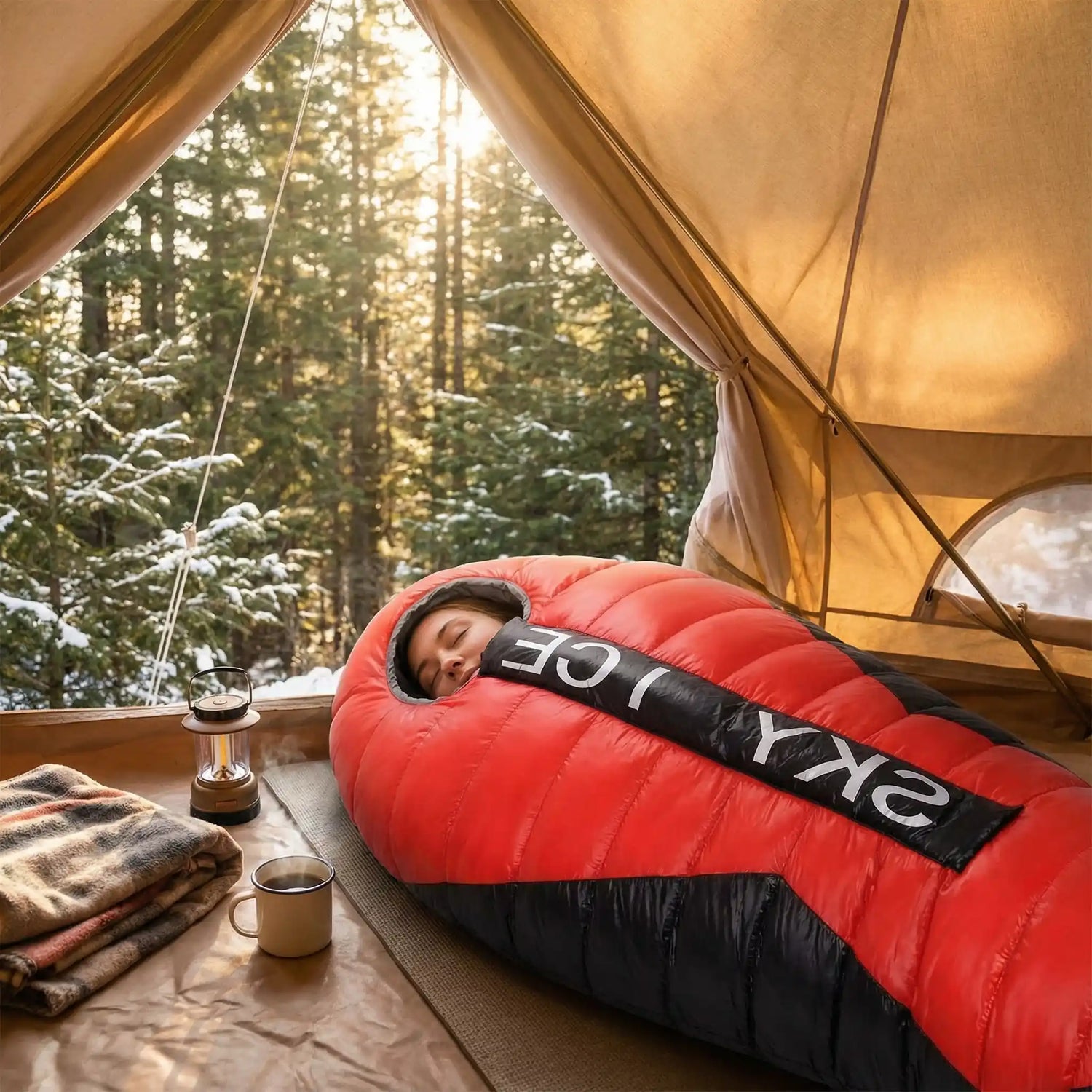 SAC DE COUCHAGE GRAND FROIDddd – Camping Confortable