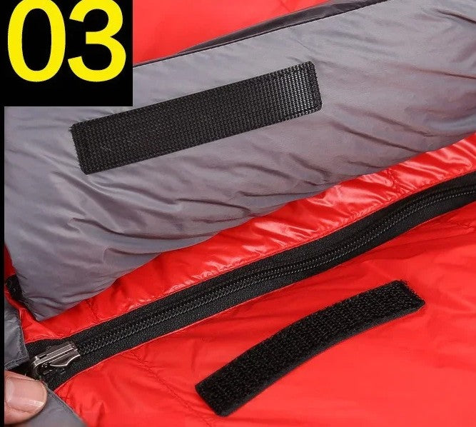 sac-de-couchage-grand-froid-velcro SAC DE COUCHAGE GRAND FROID