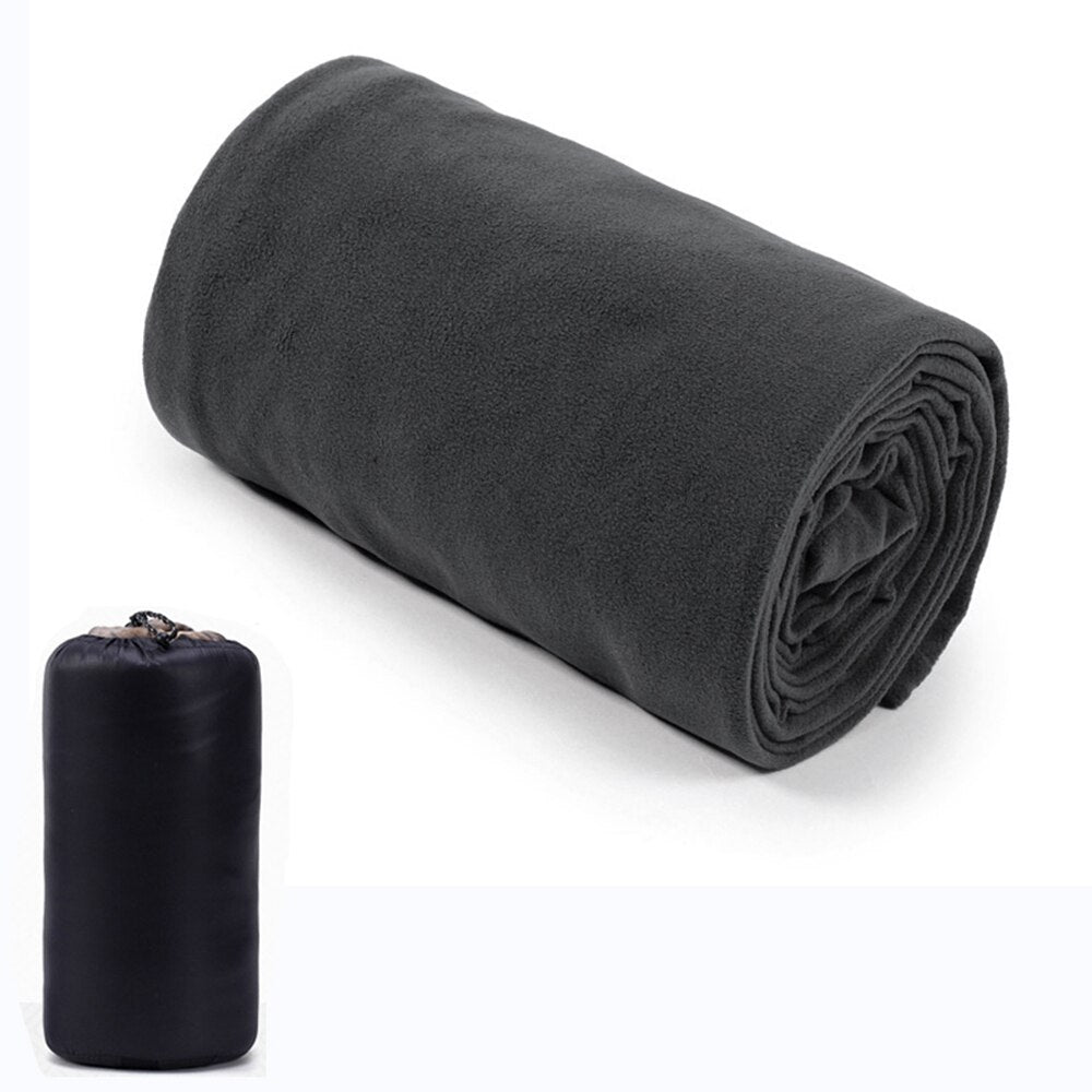 Sac de couchage| LE MINCE EN POLAIRE - Camping Confortable