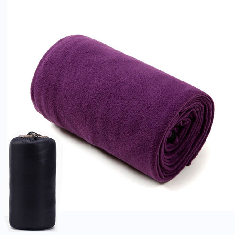 Sac de couchage| LE MINCE EN POLAIRE - Camping Confortable