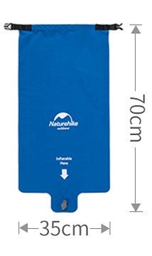 matelas gonflable| LE 6,5 CM SANS OREILLER - Camping Confortable
