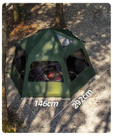 tente-gonflable-yourte-verte-dimensions